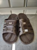 Brown Flip Flops size 43 RRP £20 Grade A