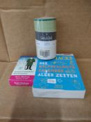 Assortment x3 items to include Cole and sons wallpaper border RRP £40 Grade U