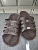 Brown Flip Flops size 42 RRP £20 Grade A