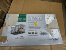 I Crate extra small double door RRP £40 Grade U