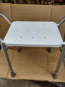 Shower Stool with handles RRP £30 Grade U