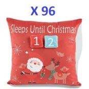 96x Super-Soft Christmas Cushions RRP £959