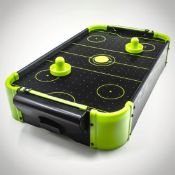 (R2D) 6 Items. 2x Neon Table Top Air Hockey. 1x Neon Table Football Game. 1x Air Power Engine Car.