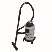 (R6H) 2 Items. 1x Task 1200W Wet And Dry Vacuum 20L. 1x Flymo EasiGlide 360V.