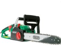 (R7P) 3x Qualcast Items. 1x 2000W Electric Chainsaw. 2x 450W Corded Grass Trimmer.