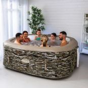 (R7B) 1x CleverSpa Sorrento with Lights. (Unchecked. Direct Customer Return).
