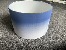Blue Drum Pendant Brand New