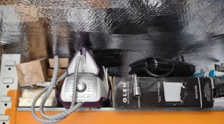 Bulk Lot To Contain Bosch Series 18 Steam Iron - See Manifest – Grade U RRP £250