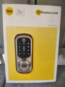 Yale Keyless Lock Yd-01-Con-Nomod-Sn Grade U RRP £100