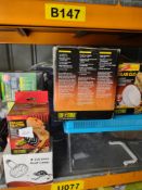 Bulk Lot To Contain Exo Terra Basking Lights - See Manifest – Grade U RRP £280