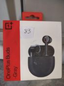 One Plus Buds Earbuds Wireless – Grey Grade U RRP £60