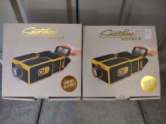 2 X Smartphone Projector 2.0 Cinema In A Box Grade U RRP £25