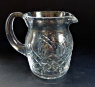 Antique Cut Crystal Jug/Pitcher