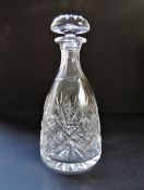 Vintage Cut Crystal Decanter