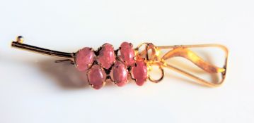 Ruby Brooch