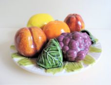 Vintage Decorative Pottery Fruit Bowl
