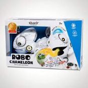 (R11J) 3x Silverlit Robot Robo Chameleon.