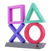 (R1H) 10x Paladone Items. To Inc 3x PlayStation Icon Light XL. 2x Tetris Icons Light. 1x Minecraft