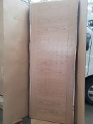 Solid oak internal door. 30 inch x 78 inch