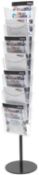 Deflecto A4 Portrait Literature File Floor Stand