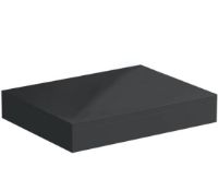 Orion Grey Wall Hung Countertop Basin Shelf RRP £109 (OR-600GR)