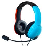 6x Nintendo Switch Items. 1x PDP Gaming LVL 40 Wired Stereo Gaming Headset. 1x Sw C100 Charging D