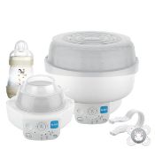 (R9A) 3x MAM Electric Steriliser And Express Bottle Warmer.
