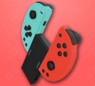 11 Nintendo Switch Items. 2x Gioteck NSW JC20 Controllers (With 1x Extra Controller And Cable). 1x