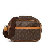 Louis Vuitton Brown Monogram Coated Canvas Reporter Pm