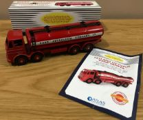 Red Dinky Leyland Octopus Esso Petroleum Tanker Replica