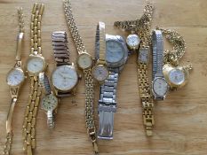 Collection Of 10 Wristwatches Plus 1 Pendant Watch (Gs56)