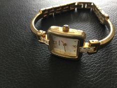Sekonda Ladies Gold Plated Analogue Cocktail Wristwatch (Gs40)
