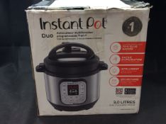 Instant pot 7 in 1 pressure cooker 3l