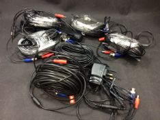 Box of security camera cables