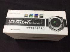 Gafild monocular telescope