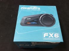 FODSPORTS FX6 Helmet Bluetooth intercom