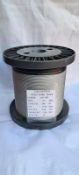 35 X 100 Metre Reels 2.5mm Dia. Galvanised 6 X 7 Wire Rope (Gwr672.5Z)