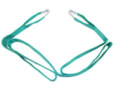 10 X 60mm Green X 6 Metre Web Sling With Sewn Eyes X 2000Kg (Ws2T6)