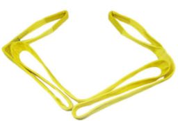 15 X 90mm Yellow X 8 Metre Web Slingswith Sewn Eyes X 3000 Kg (Ws3T8)