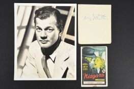 JOSEPH COTTEN Original signature