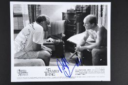 JAMES EARL JONES & ROBERT DUVALL Original signatures