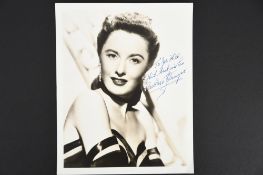 BARBARA STANWYCK Original signature