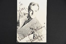 BOB HOPE Original signature