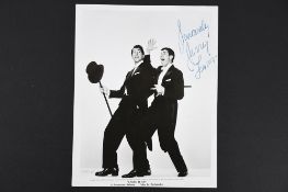 JERRY LEWIS Original signature
