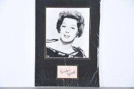 ROSALIND RUSSELL Original signature
