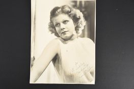 JEAN HARLOW Original signature