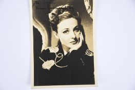 LARAINE DAY Original signature