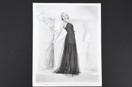 BETTY GRABLE Original signature