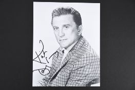 KIRK DOUGLAS Original signature