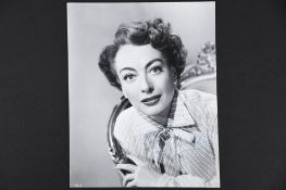 JOAN CRAWFORD Original signature